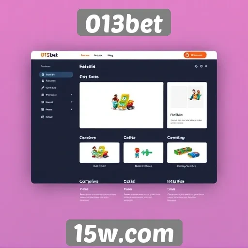 Análise da interface do usuário do site 013bet