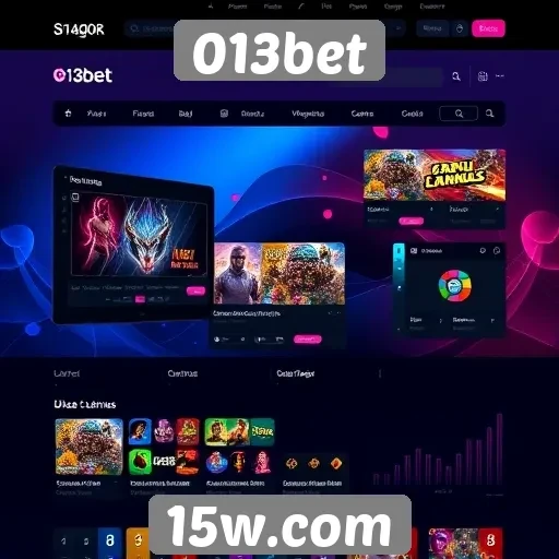 Avaliação da interface do usuário do site 013bet